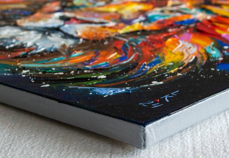 Original Modernism Animal Painting by Liubov Kuptsova