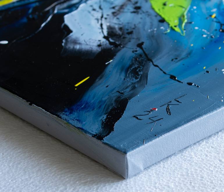 Original Abstract Expressionism Abstract Painting by Liubov Kuptsova