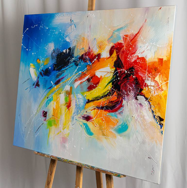 Original Abstract Painting by Liubov Kuptsova