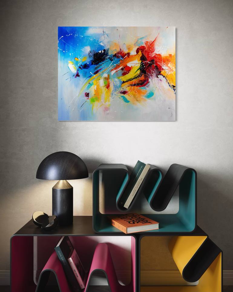 Original Abstract Painting by Liubov Kuptsova