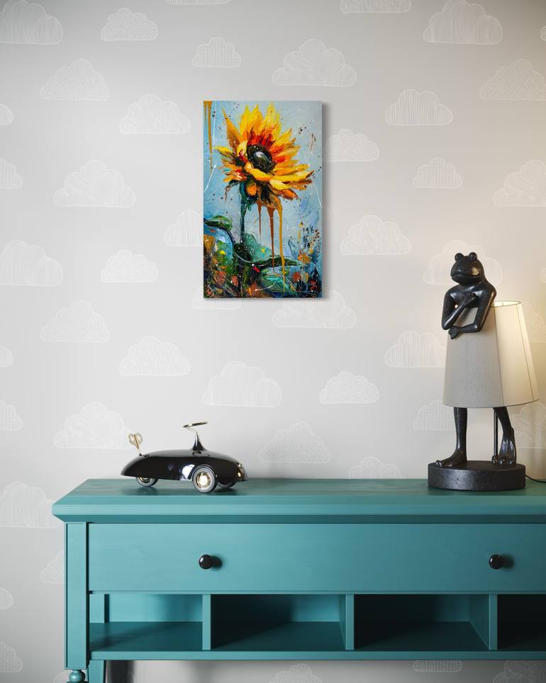 Original Impressionism Floral Painting by Liubov Kuptsova