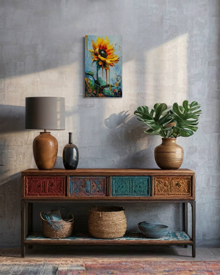 Original Impressionism Floral Painting by Liubov Kuptsova