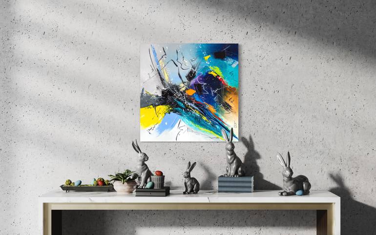 Original Contemporary Abstract Painting by Liubov Kuptsova