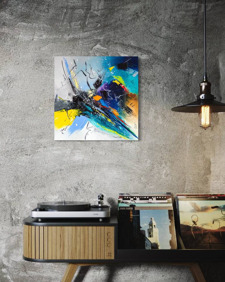 Original Contemporary Abstract Painting by Liubov Kuptsova