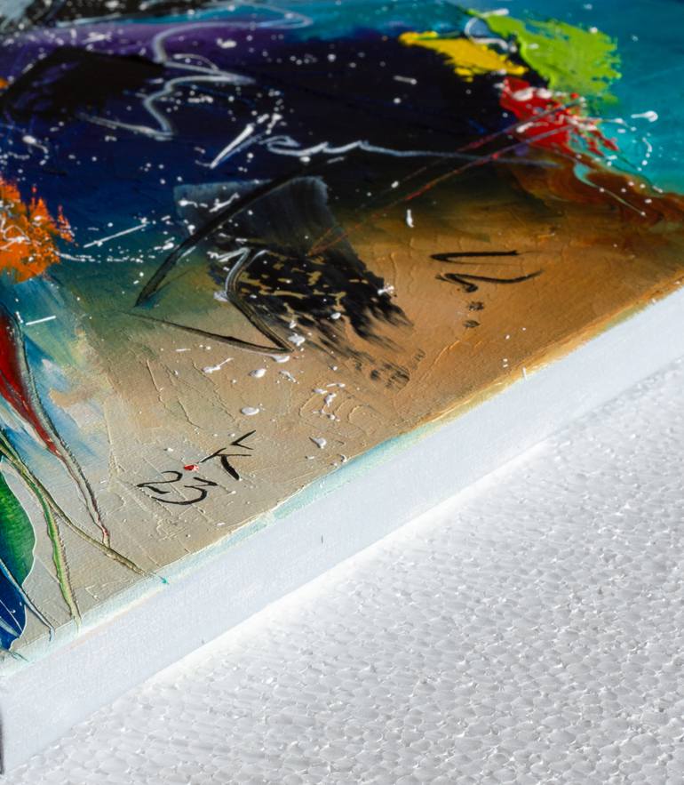 Original Contemporary Abstract Painting by Liubov Kuptsova