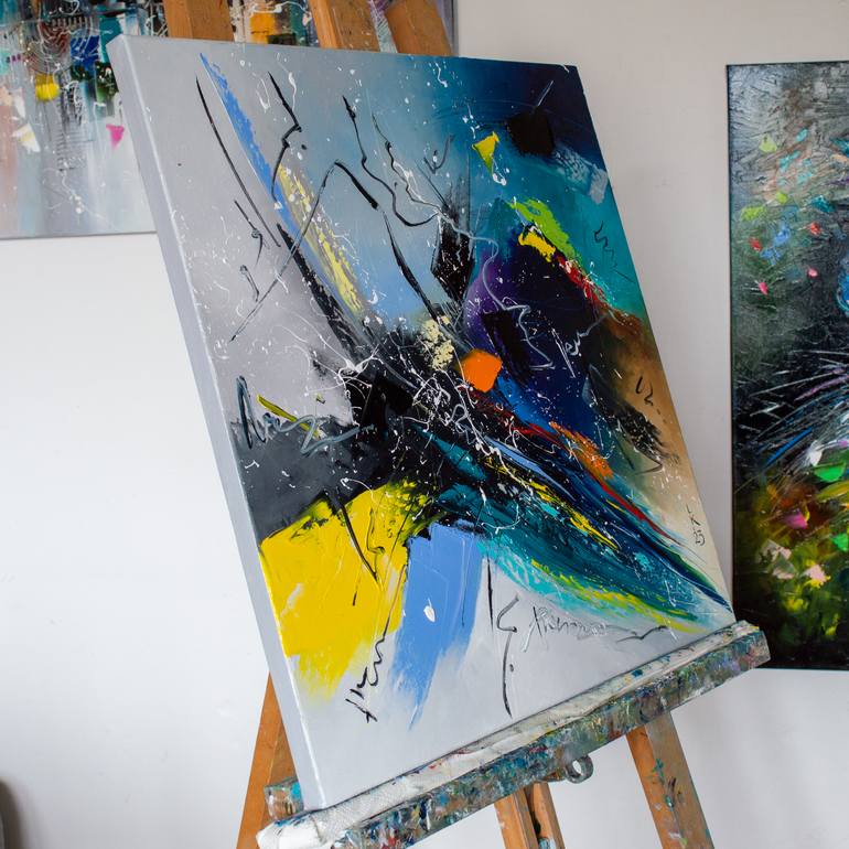 Original Contemporary Abstract Painting by Liubov Kuptsova