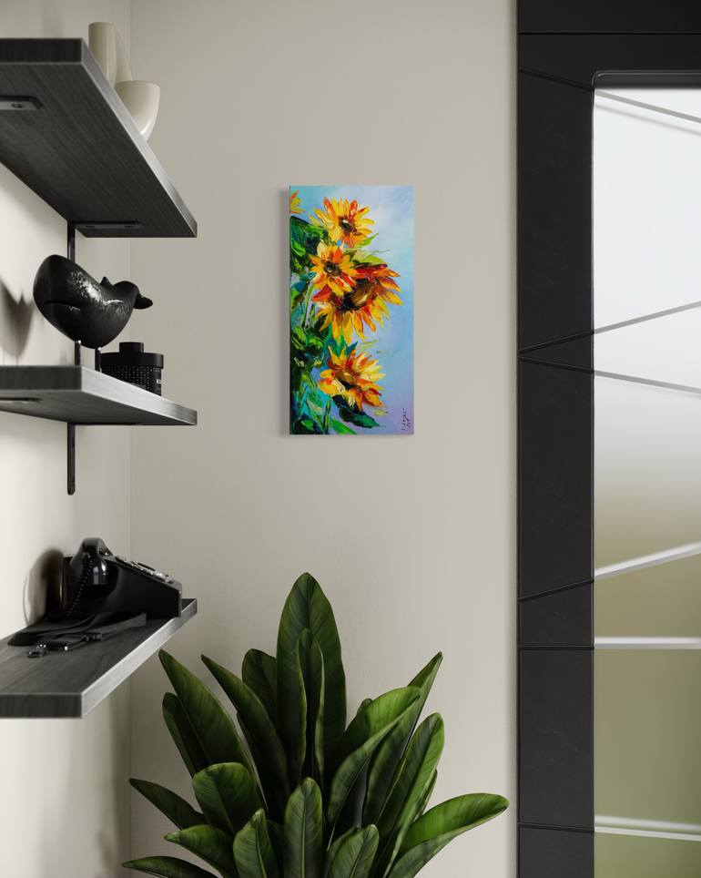 Original Impressionism Floral Painting by Liubov Kuptsova