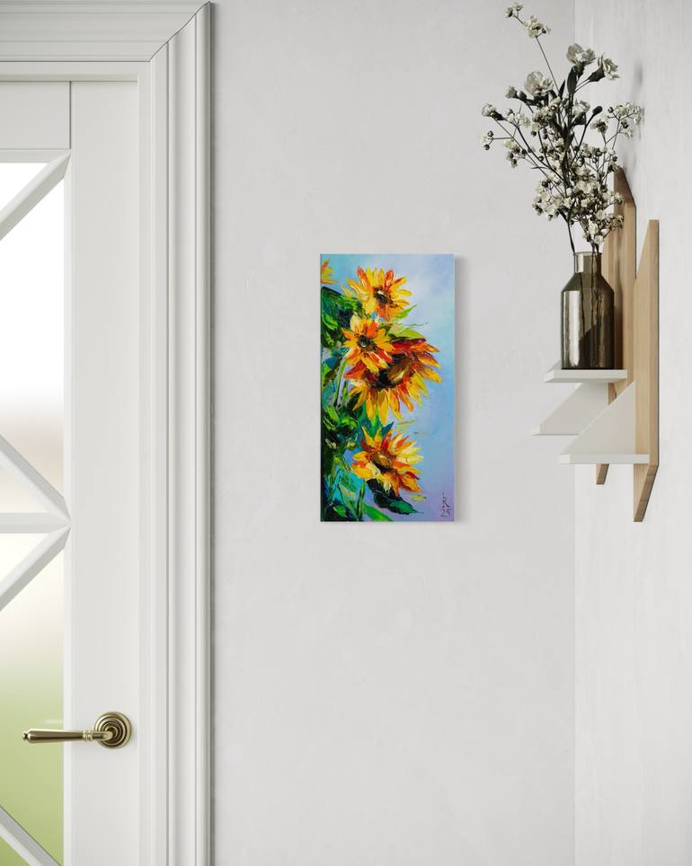 Original Impressionism Floral Painting by Liubov Kuptsova