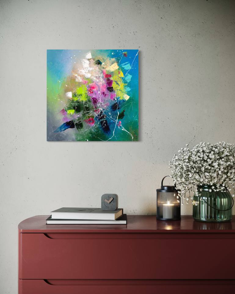 Original Abstract Painting by Liubov Kuptsova