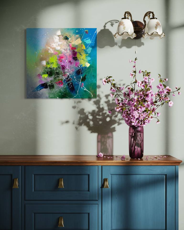 Original Abstract Painting by Liubov Kuptsova