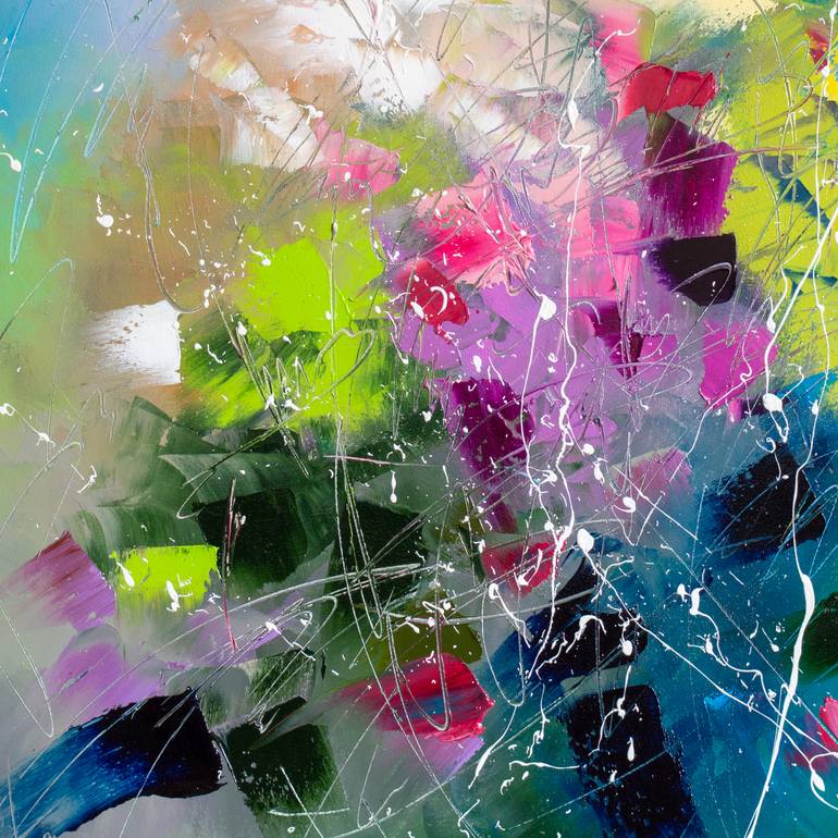 Original Abstract Painting by Liubov Kuptsova