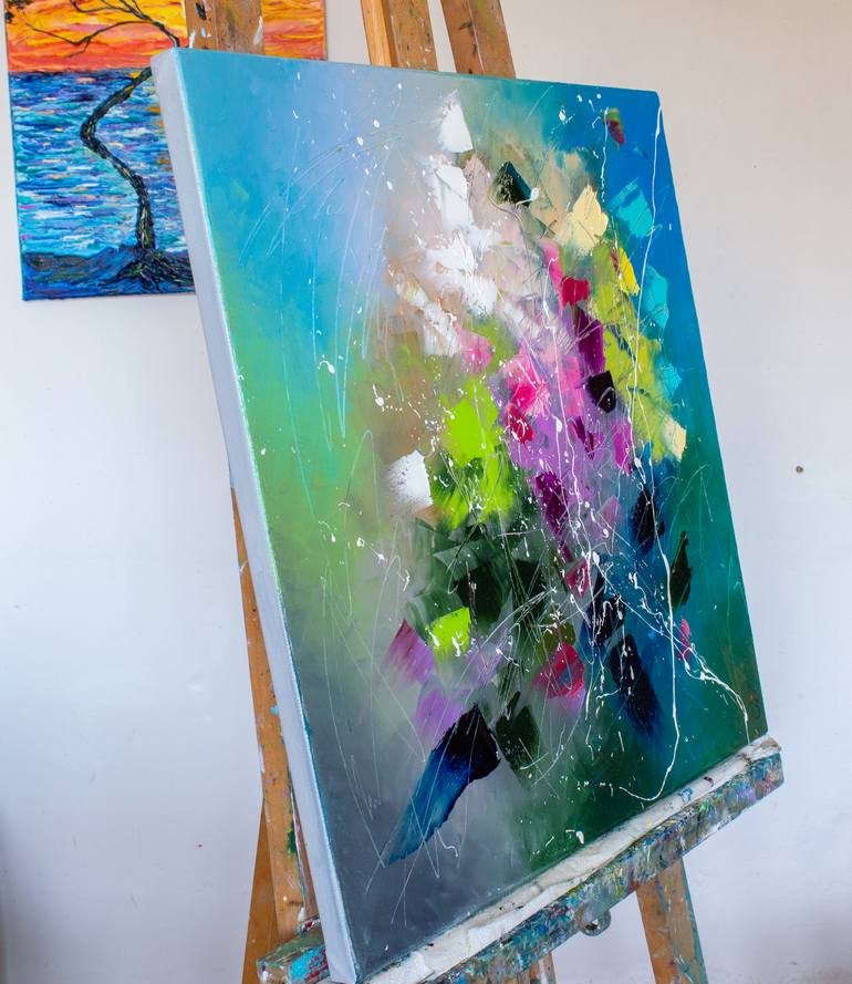 Original Abstract Painting by Liubov Kuptsova