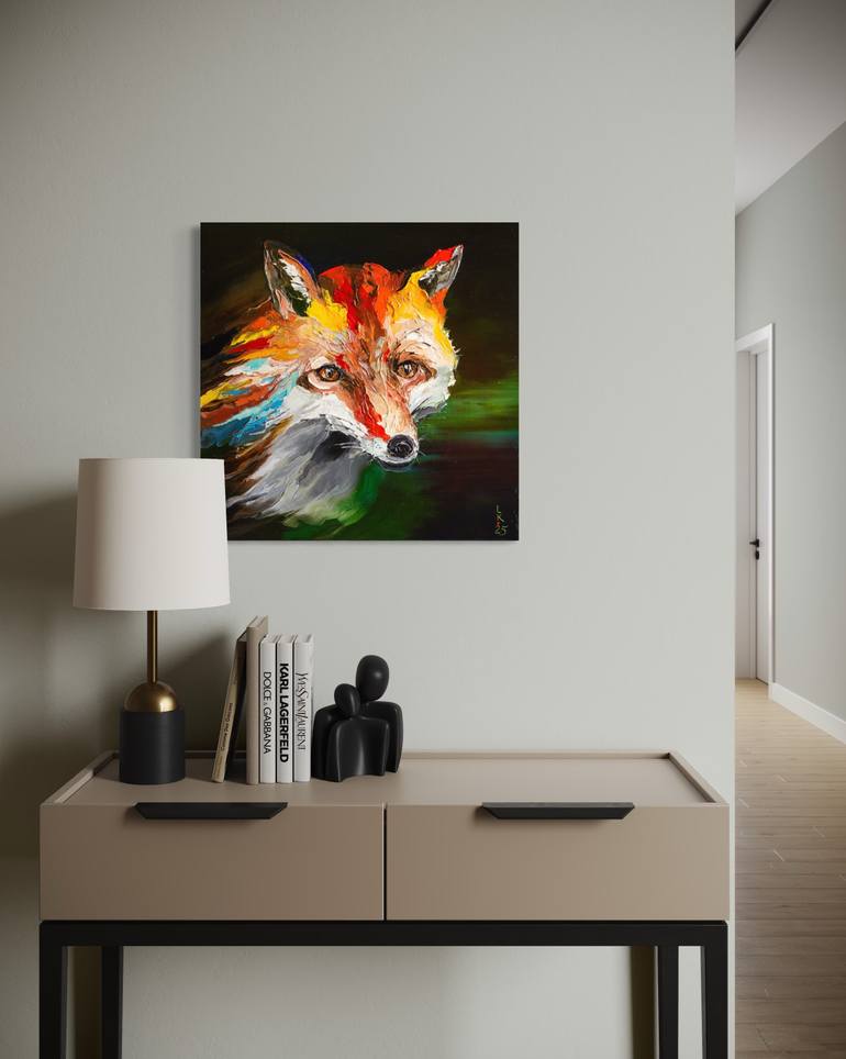 Original Impressionism Animal Painting by Liubov Kuptsova