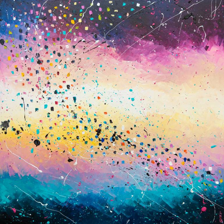 Original Abstract Paintings by Liubov Kuptsova