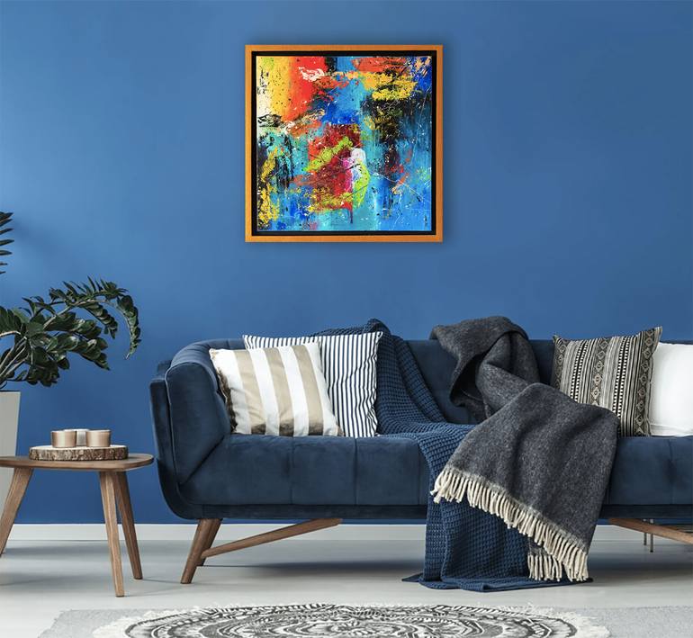 Original Abstract Painting by Liubov Kuptsova
