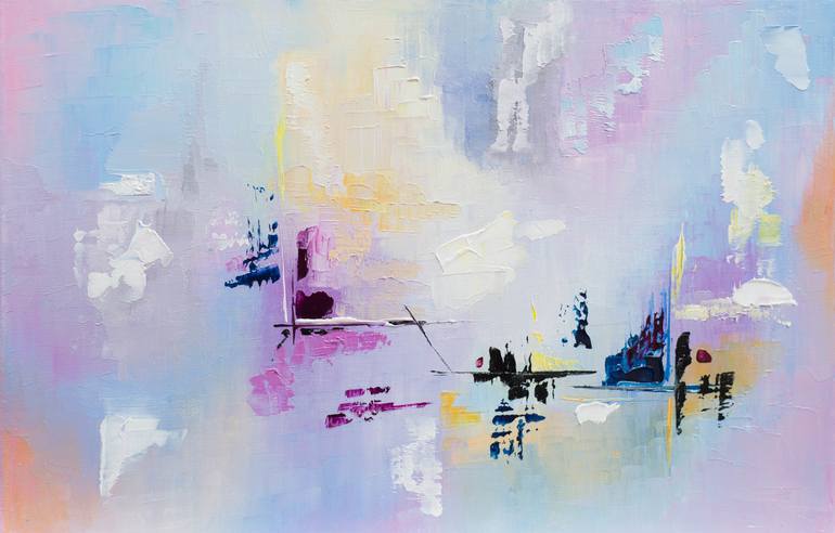Original Abstract Paintings by Liubov Kuptsova