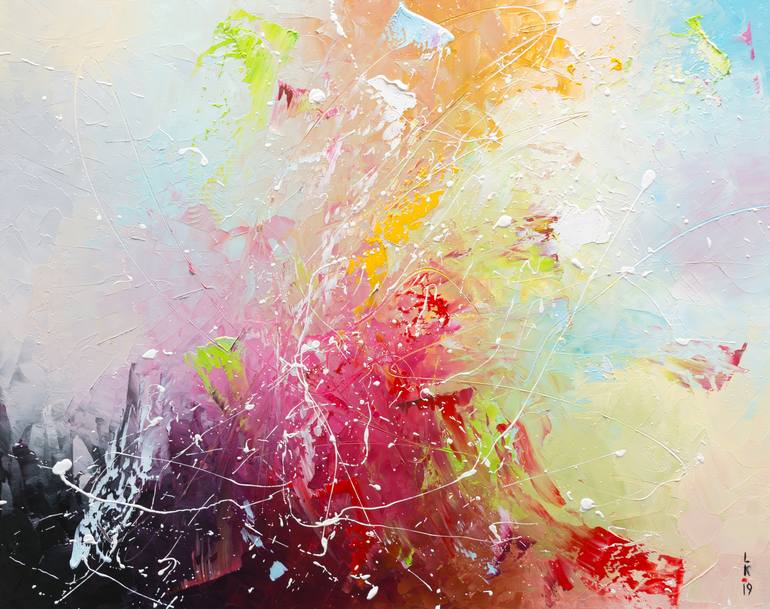 Original Abstract Paintings by Liubov Kuptsova