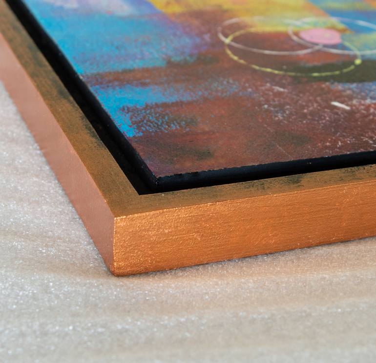 Original Art Deco Abstract Painting by Liubov Kuptsova