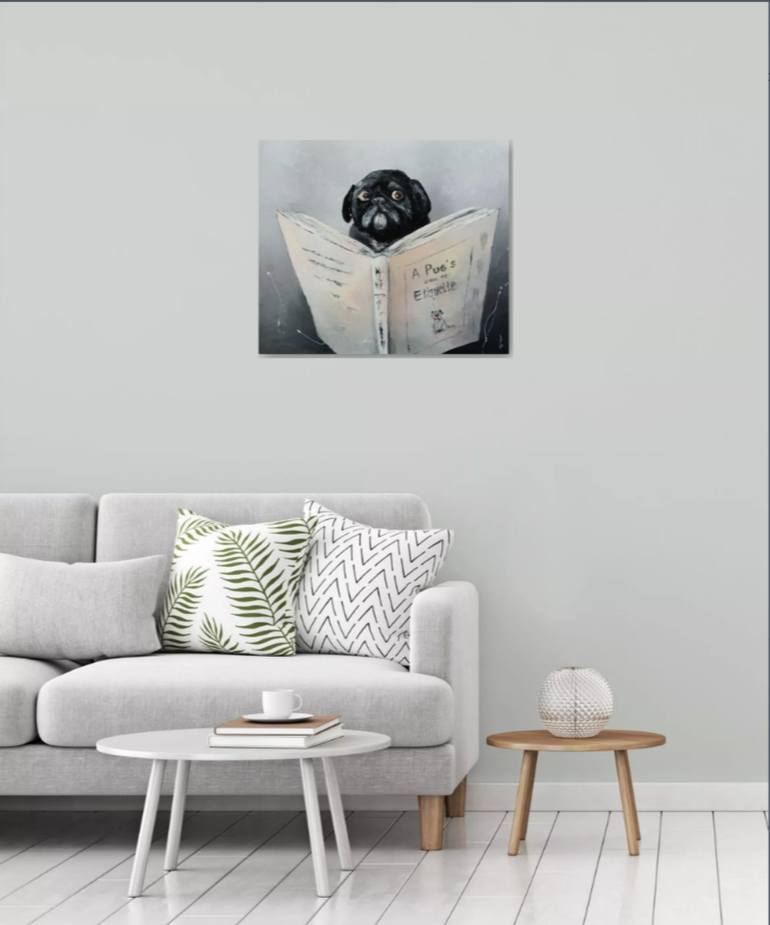 Original Impressionism Animal Painting by Liubov Kuptsova