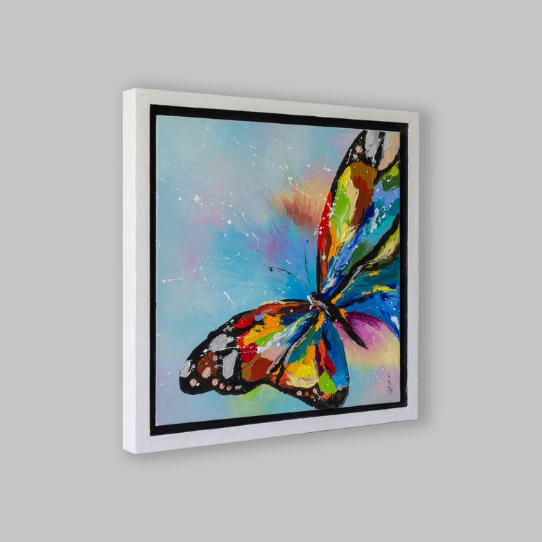 Butterfly Painting by Liubov Kuptsova | Saatchi Art