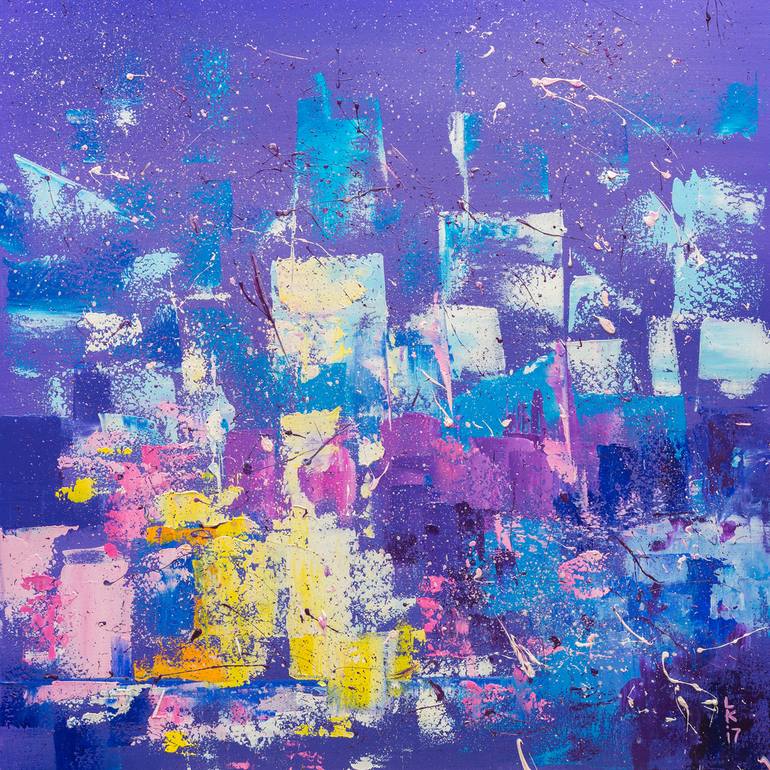 Original Abstract Paintings by Liubov Kuptsova