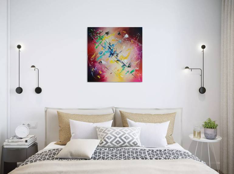 Original Abstract Painting by Liubov Kuptsova