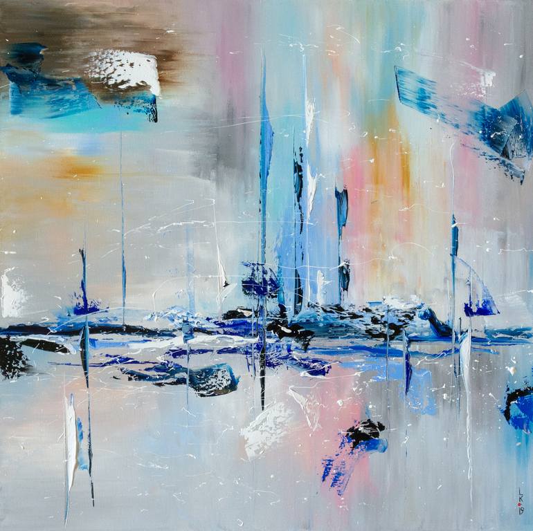 Original Abstract Paintings by Liubov Kuptsova