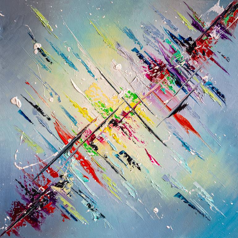 Original Abstract Paintings by Liubov Kuptsova