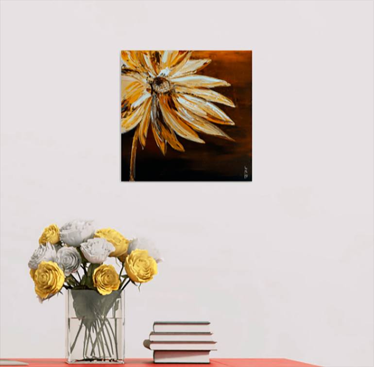 Original Impressionism Floral Painting by Liubov Kuptsova