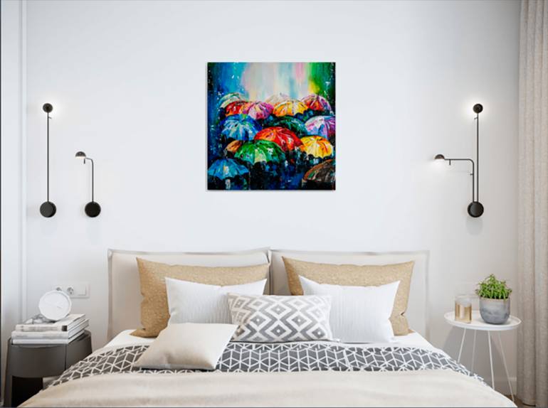 Original Abstract Painting by Liubov Kuptsova
