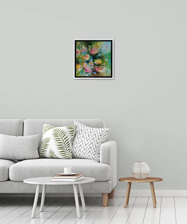 Original Impressionism Floral Painting by Liubov Kuptsova