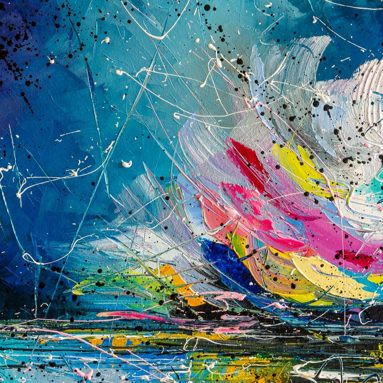 Original Abstract Painting by Liubov Kuptsova