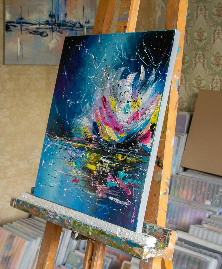 Original Abstract Painting by Liubov Kuptsova