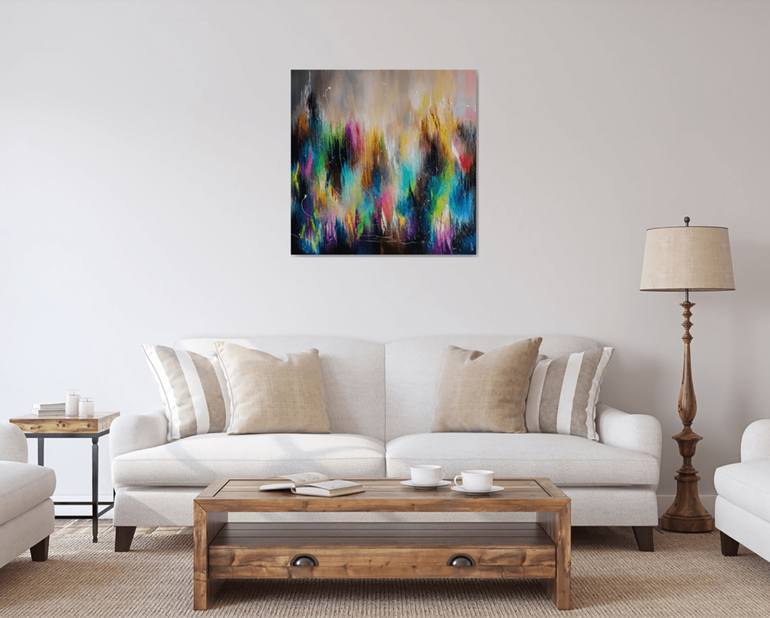 Original Abstract Painting by Liubov Kuptsova