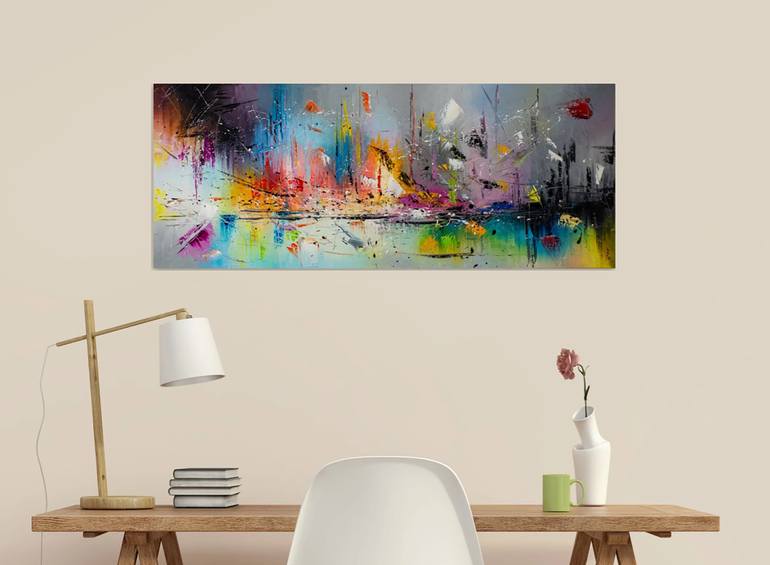 Original Abstract Painting by Liubov Kuptsova