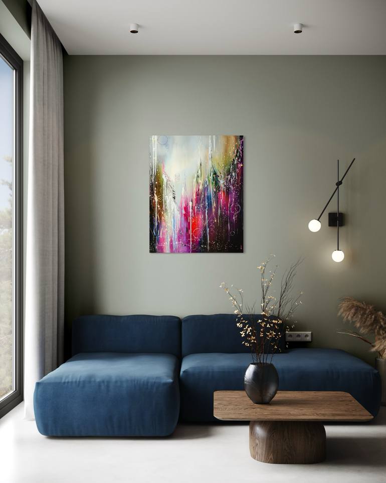 Original Abstract Painting by Liubov Kuptsova