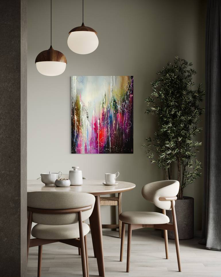 Original Abstract Painting by Liubov Kuptsova