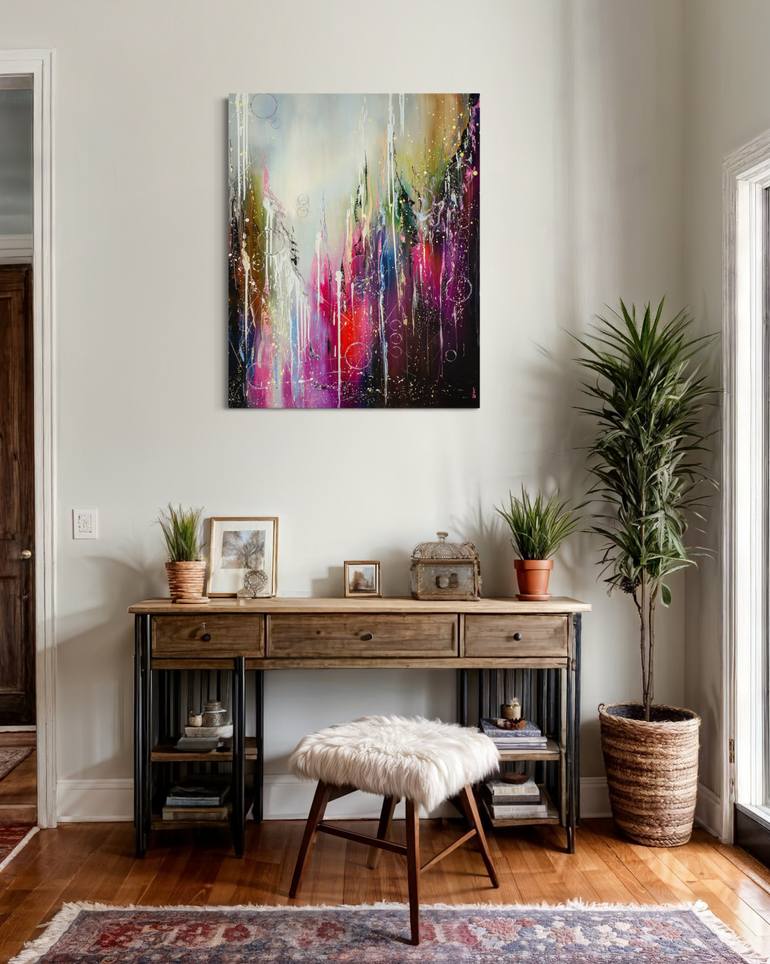 Original Abstract Painting by Liubov Kuptsova