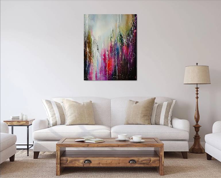 Original Abstract Painting by Liubov Kuptsova