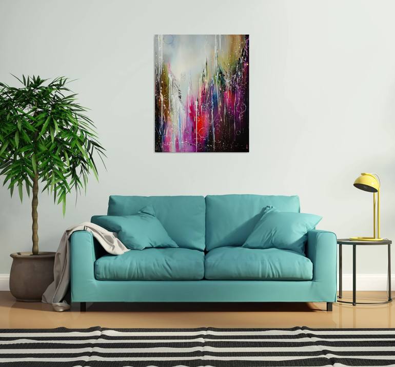 Original Abstract Painting by Liubov Kuptsova