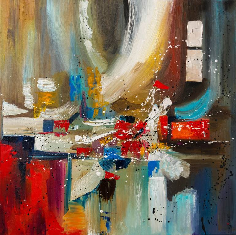 Original Abstract Paintings by Liubov Kuptsova