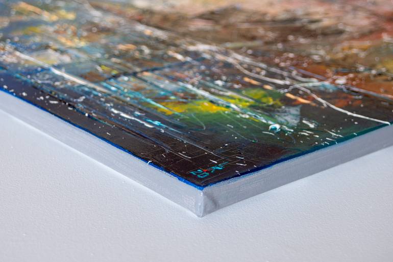 Original Impressionism Boat Painting by Liubov Kuptsova