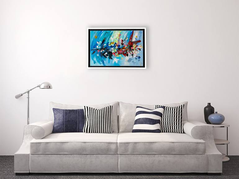 Original Abstract Painting by Liubov Kuptsova