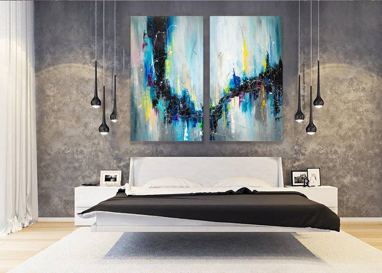 Original Abstract Painting by Liubov Kuptsova