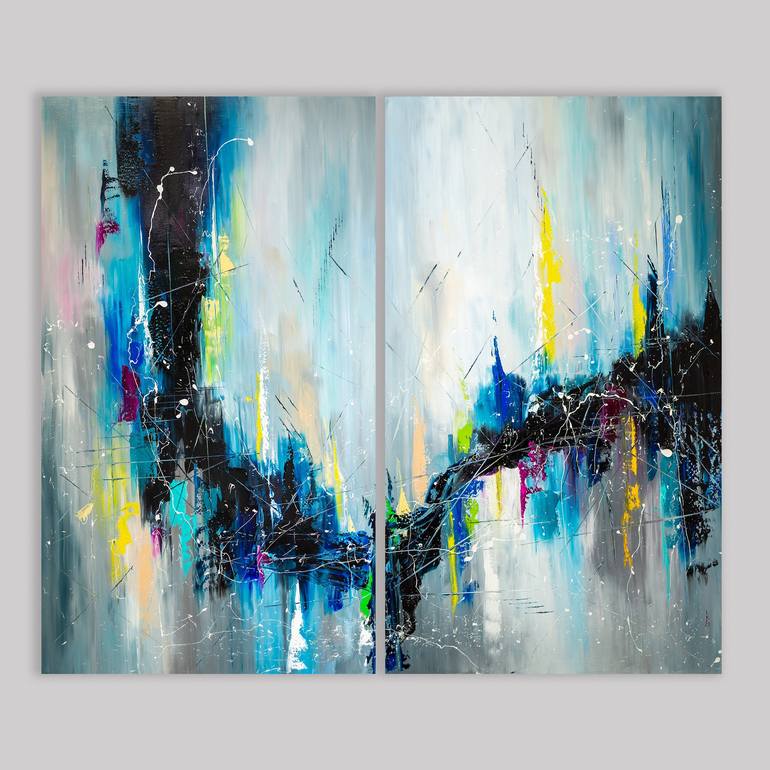 Original Abstract Painting by Liubov Kuptsova