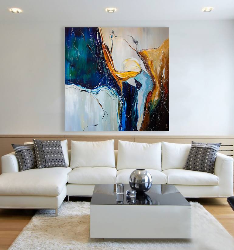 Original Abstract Painting by Liubov Kuptsova