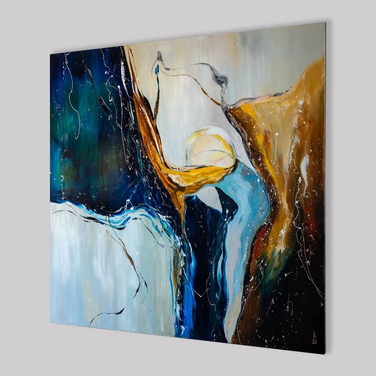 Original Abstract Painting by Liubov Kuptsova