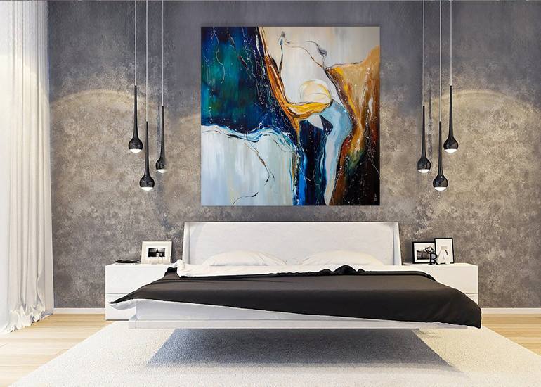 Original Abstract Painting by Liubov Kuptsova