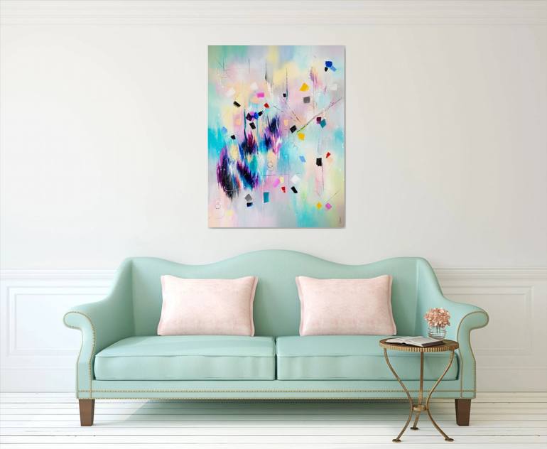 Original Abstract Painting by Liubov Kuptsova