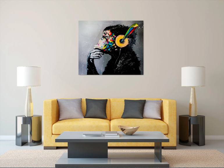 Original Surrealism Animal Painting by Liubov Kuptsova